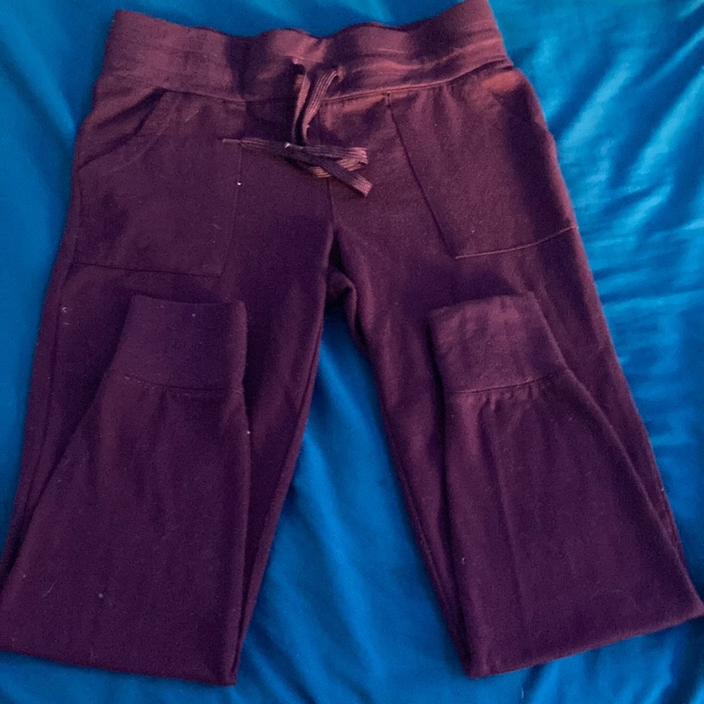 Sweatpants worn in a bit but still in good shape